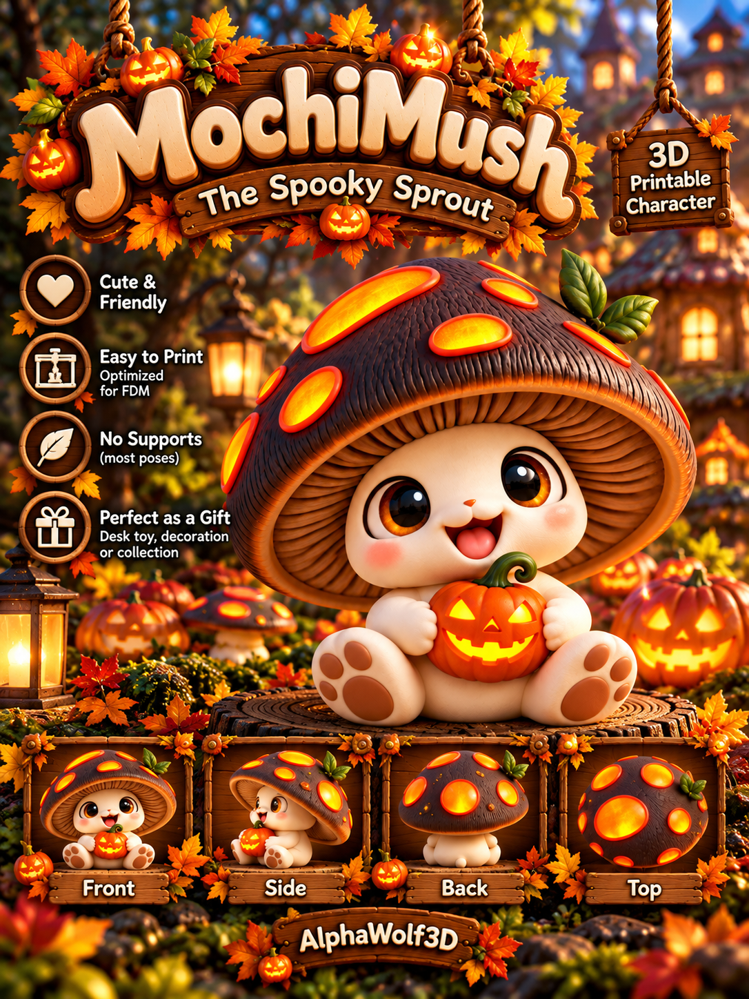 MochiMush | The Spooky Sprout