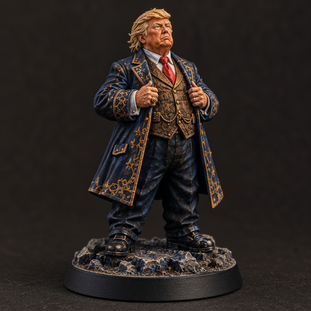 Ronald Thrump dnd miniature