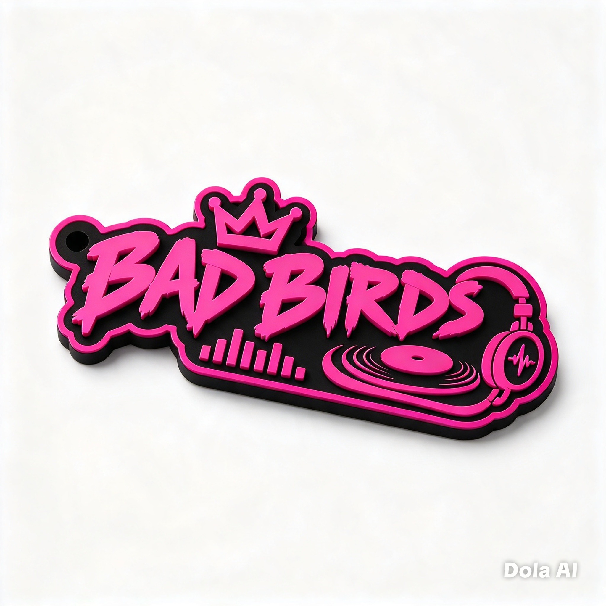 Badbirds keyring