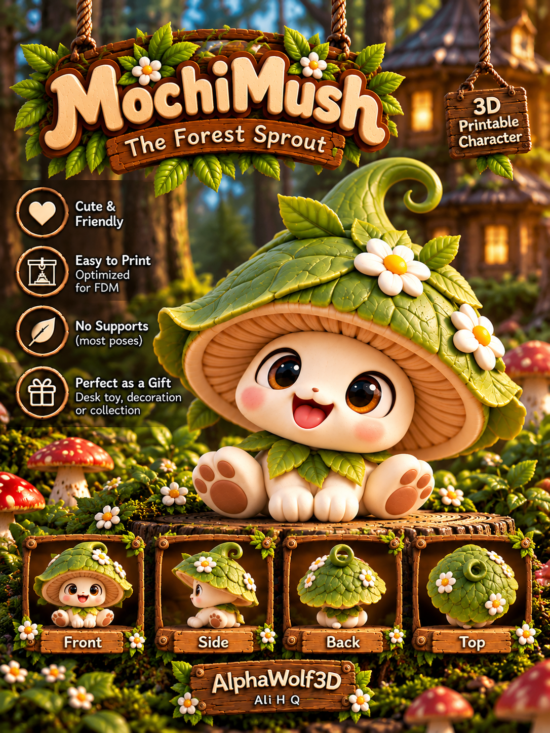 MochiMush | Forest Sprout 