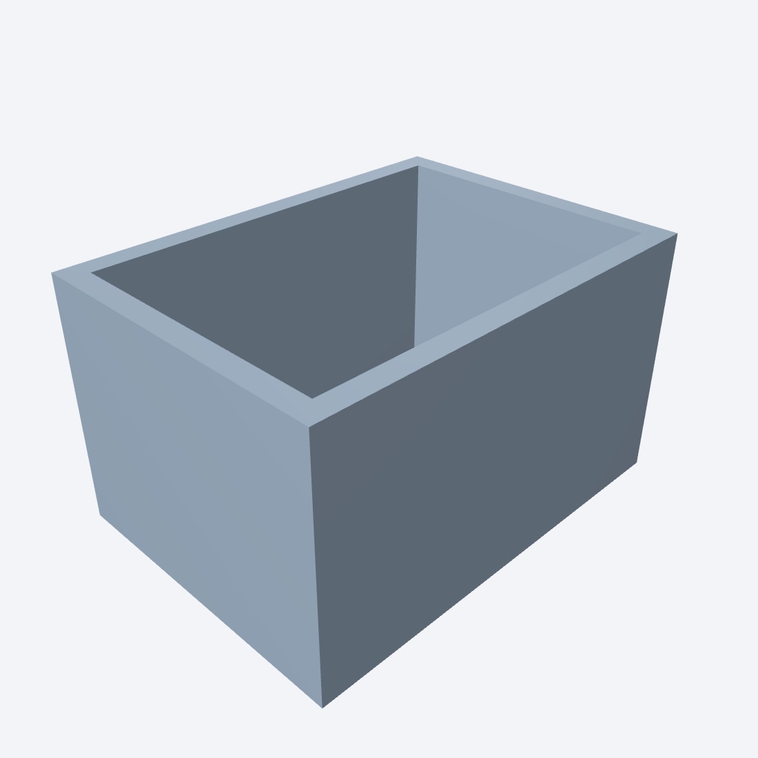 Watch Box Storage Bin 69.7x95.95x55.5mm