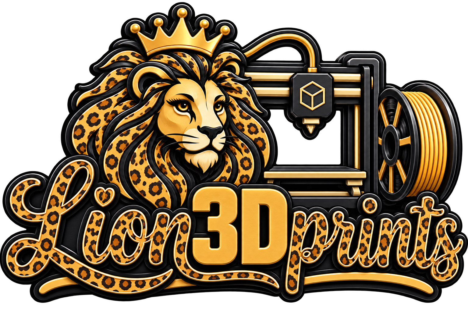 3d Lion