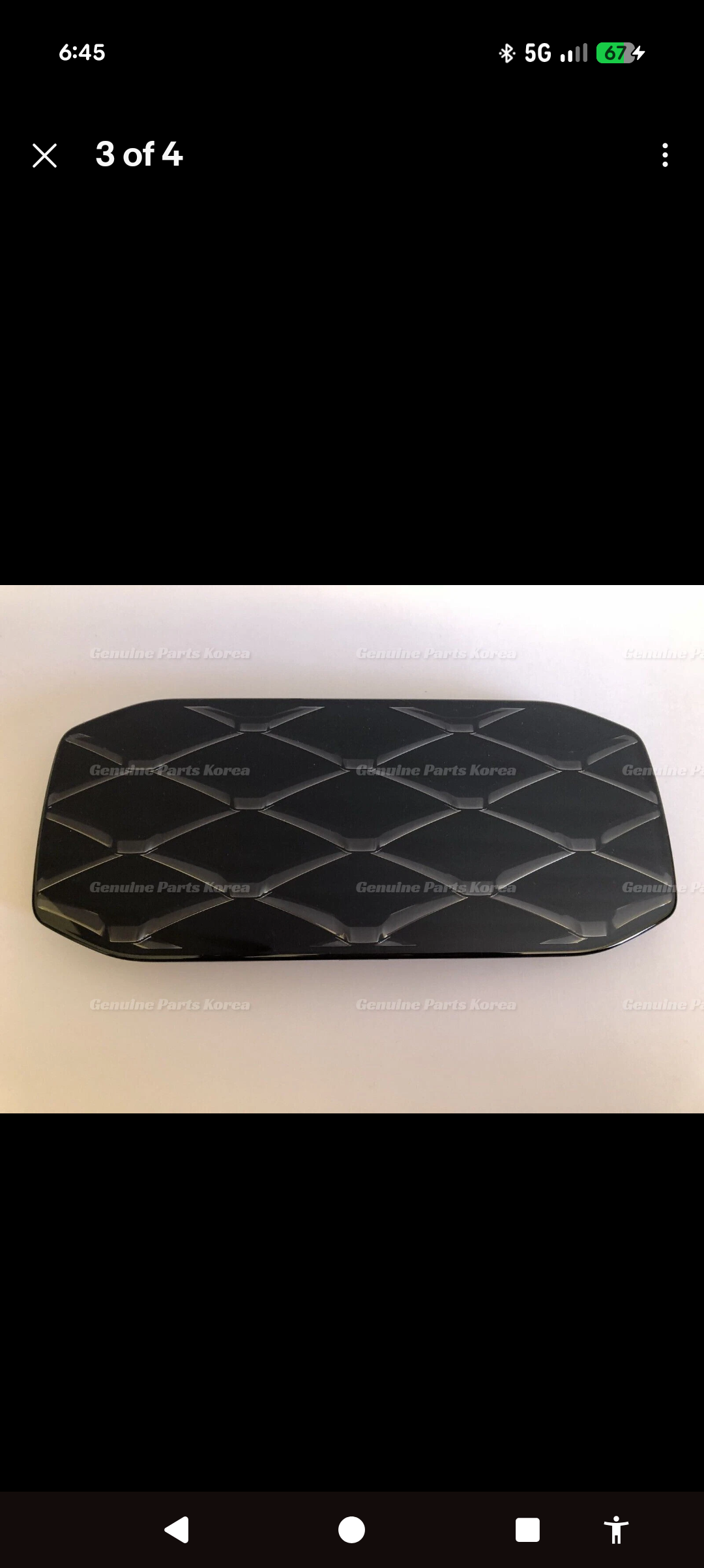 Genesis g80 sensor cover1