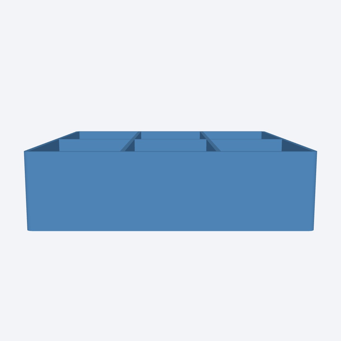 Image 2 of Storage Bin 185×182×51 mm · 3×2