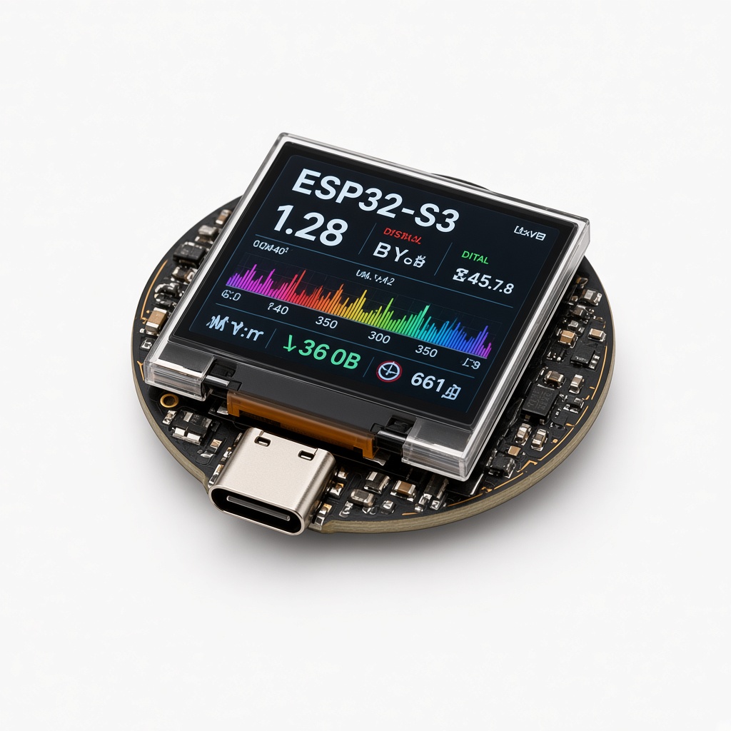 Waveshare ESP32-S3-Touch-LCD-1.28 (Desk Pal puck)