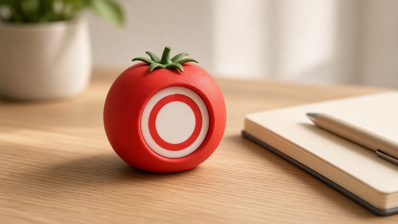 Desk Pal pomodoro tomato