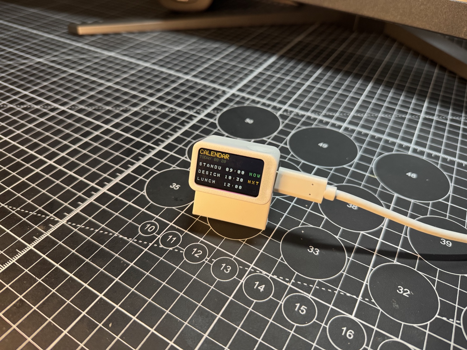 Plug in the cable