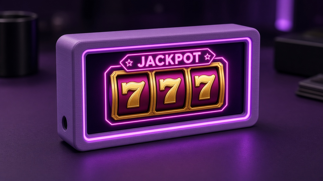 Lucky slab slot machine