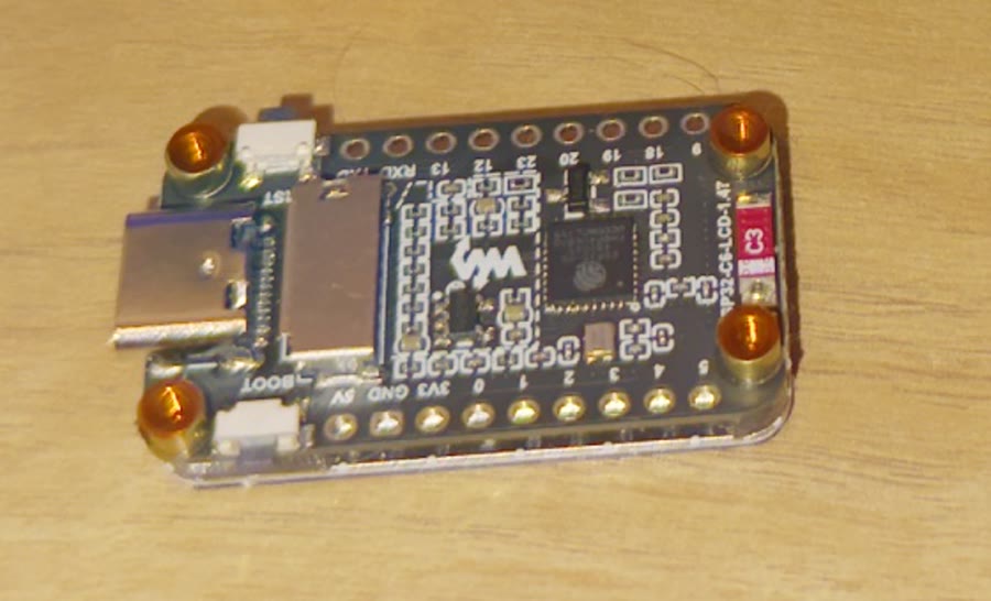 Waveshare ESP32-C6-LCD-1.47 board