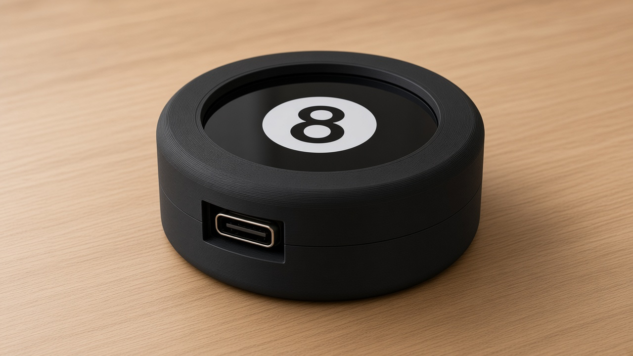 Desk Pal fortune 8-ball