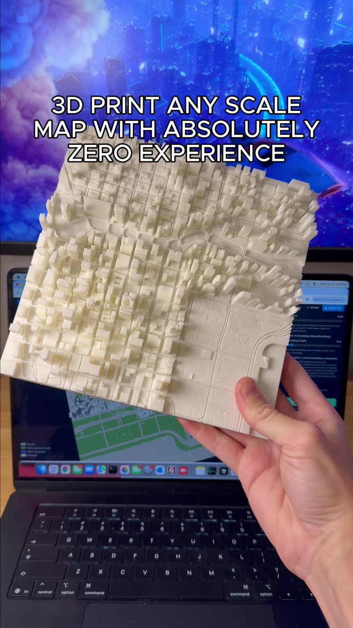 How to make a 3D scale map