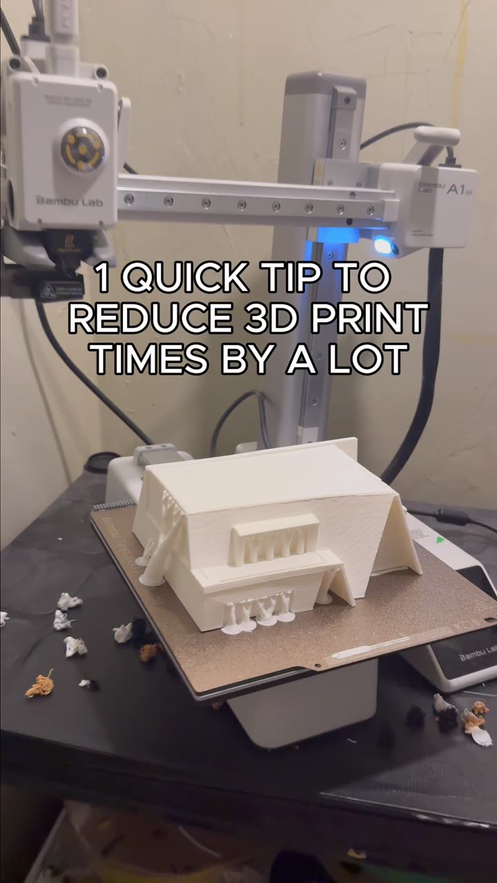 1 quick 3d printing tip so save hours