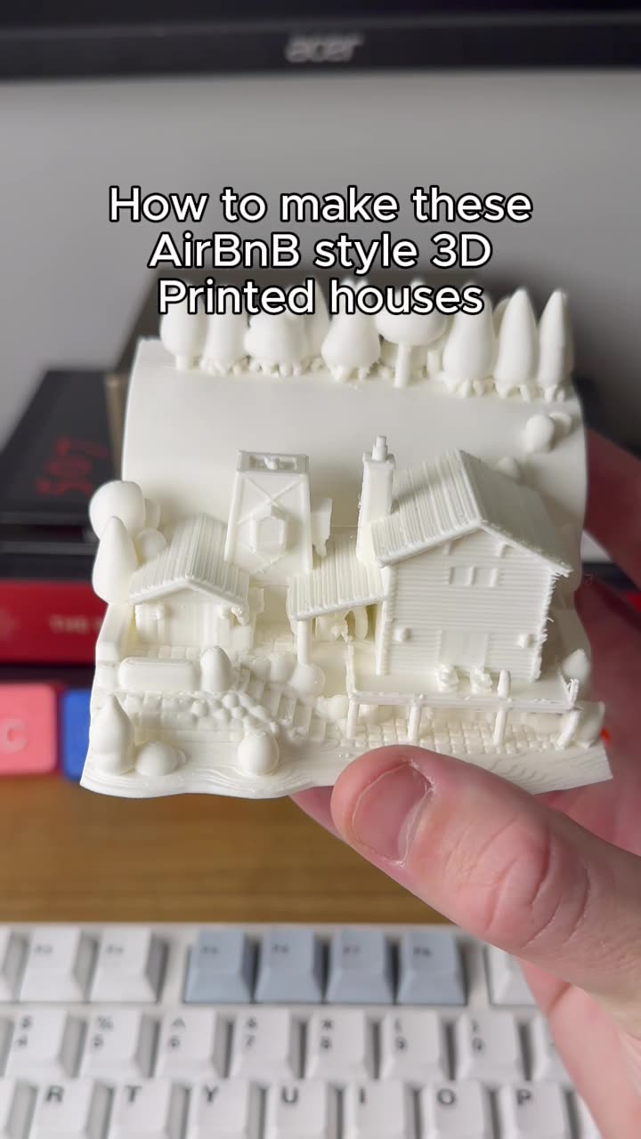 AirBnB style miniature houses