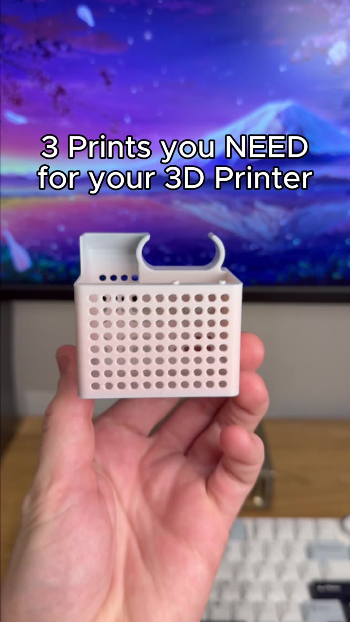 3 Prints you NEED for your 3D Printer