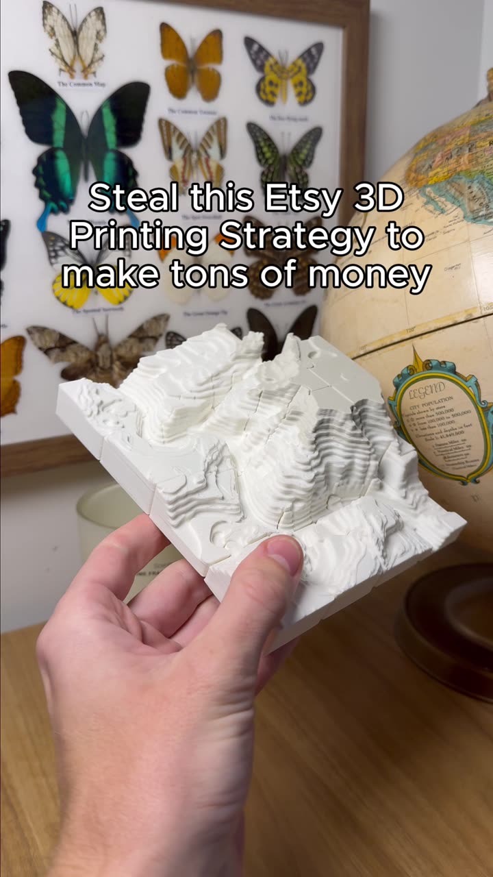 Steal this Etsy 3D Printing strategy to make tons of money