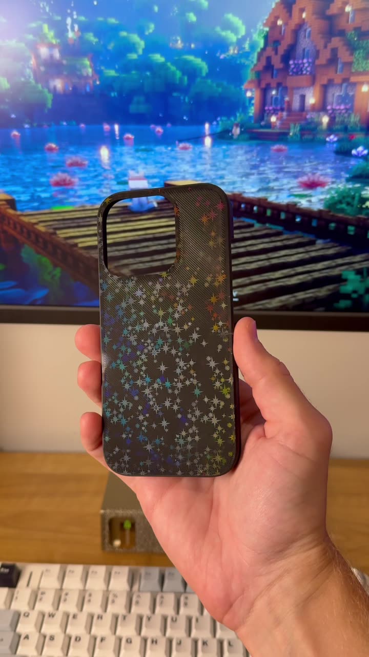 How to get a holographic effect on your 3D Prints