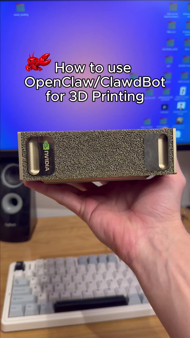 Clawdbot for 3D Printing
